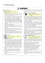 Preview for 4 page of Panasonic YT-40MFW Operating Instructions Manual