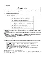 Preview for 6 page of Panasonic YX-09KGC2 Operating Instructions Manual