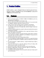 Preview for 11 page of Panasonic ZEQUO 2200 Operating Instructions Manual