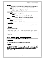 Preview for 225 page of Panasonic ZEQUO 2200 Operating Instructions Manual