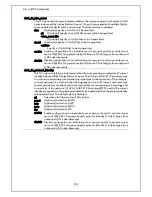 Preview for 312 page of Panasonic ZEQUO 2200 Operating Instructions Manual