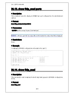 Preview for 320 page of Panasonic ZEQUO 2200 Operating Instructions Manual