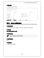 Preview for 417 page of Panasonic ZEQUO 2200 Operating Instructions Manual