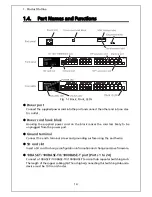 Preview for 13 page of Panasonic ZEQUO 6400 Operating Instructions Manual