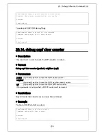 Preview for 234 page of Panasonic ZEQUO 6400 Operating Instructions Manual