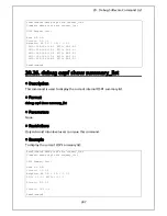 Preview for 246 page of Panasonic ZEQUO 6400 Operating Instructions Manual