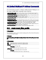 Preview for 480 page of Panasonic ZEQUO 6400 Operating Instructions Manual