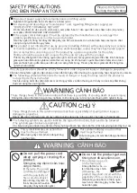 Preview for 2 page of Panasonic ziaino F-JPU70A Operating Instructions Manual