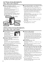 Preview for 8 page of Panasonic ziaino F-JPU70A Operating Instructions Manual