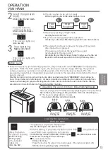 Preview for 13 page of Panasonic ziaino F-JPU70A Operating Instructions Manual