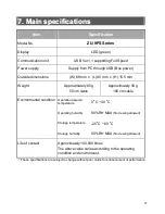 Preview for 12 page of Panasonic ZU-9PS Series Operation Manual