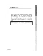 Preview for 73 page of PANAVISION HD900F Operation Manual