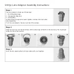 Предварительный просмотр 1 страницы PANAVISION LEE Filters SW150 Assembly Instructions