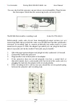 Preview for 21 page of Panchromatic Eumig S 810D User Manual