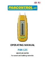 Preview for 10 page of PANCONTROL PAN 125 Operating Manual