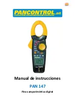 Предварительный просмотр 66 страницы PANCONTROL PAN 147 Manual