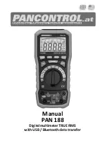 Предварительный просмотр 24 страницы PANCONTROL PAN 188 Manual