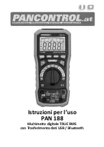 Предварительный просмотр 63 страницы PANCONTROL PAN 188 Manual