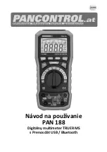 Предварительный просмотр 122 страницы PANCONTROL PAN 188 Manual