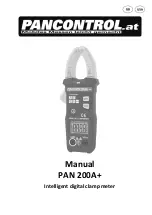 Предварительный просмотр 17 страницы PANCONTROL PAN 200A+ Manual