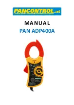 PANCONTROL PAN ADP400A Manual preview