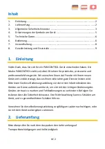 Preview for 4 page of PANCONTROL PAN ADP400A Manual