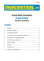 Preview for 2 page of PANCONTROL PAN DFA3 Manual