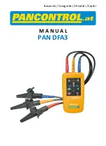 Preview for 27 page of PANCONTROL PAN DFA3 Manual