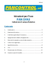 Preview for 106 page of PANCONTROL PAN DFA3 Manual