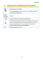 Предварительный просмотр 47 страницы PANCONTROL PAN IR-T42 MED Manual