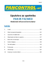 Предварительный просмотр 114 страницы PANCONTROL PAN IR-T42 MED Manual