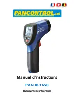 Предварительный просмотр 25 страницы PANCONTROL PAN IR-T650 Manual