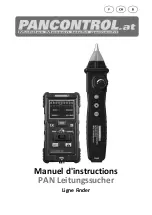 Предварительный просмотр 40 страницы PANCONTROL PAN Leitungssucher Manual