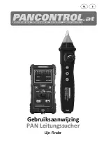 Предварительный просмотр 72 страницы PANCONTROL PAN Leitungssucher Manual