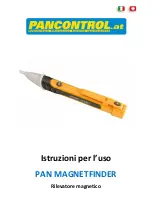 Предварительный просмотр 24 страницы PANCONTROL PAN MAGNETFINDER Manual