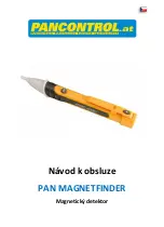 Preview for 52 page of PANCONTROL PAN MAGNETFINDER Manual