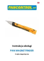 Предварительный просмотр 87 страницы PANCONTROL PAN MAGNETFINDER Manual