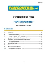 Preview for 45 page of PANCONTROL PAN Micrometer Manual