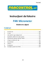 Preview for 180 page of PANCONTROL PAN Micrometer Manual