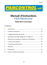 Preview for 32 page of PANCONTROL PAN Minimeter Manual