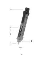 Preview for 2 page of PANCONTROL PAN VOLTFINDER Manual