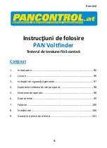 Preview for 95 page of PANCONTROL PAN VOLTFINDER Manual
