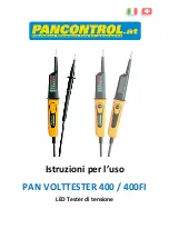 Предварительный просмотр 29 страницы PANCONTROL PAN Volttester 400 Manual