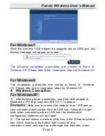 Предварительный просмотр 7 страницы Panda Wireless 802.11n Wireless User Manual