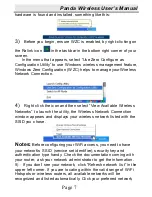 Предварительный просмотр 8 страницы Panda Wireless 802.11n Wireless User Manual