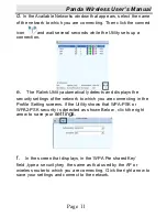 Предварительный просмотр 12 страницы Panda Wireless 802.11n Wireless User Manual