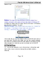 Предварительный просмотр 15 страницы Panda Wireless 802.11n Wireless User Manual
