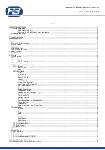 Preview for 3 page of P&B MR-REF Technical Manual