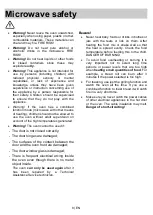 Preview for 8 page of P&C MWPS60TM-1 Instructions For Use Manual