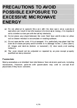 Preview for 6 page of P&C SPPS60TM-1 Instructions For Use Manual